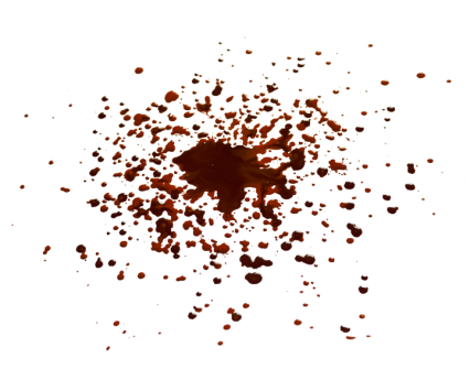 Download Stock Image: Blood Splatter HD 6K