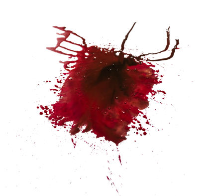 Download Stock Image: Blood Splatter HD 7K