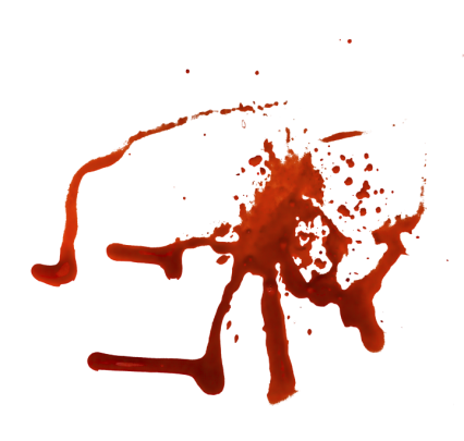 Download Stock Image: Blood Splatter HD 7K