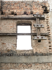 Download Stock Image: Damaged Window HD 5K