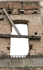 Download Stock Image: Damaged Window HD 5K