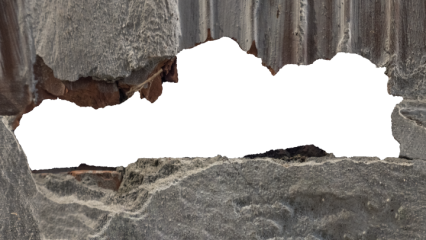 Download Stock Image: Cracked Hole 2 Surface HD 7K