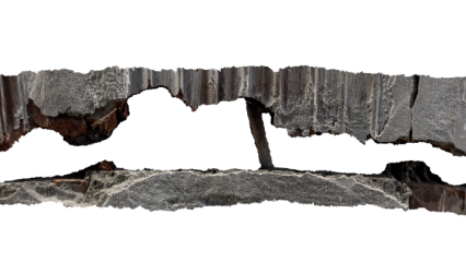 Download Stock Image: Cracked Hole 2 Surface HD 7K
