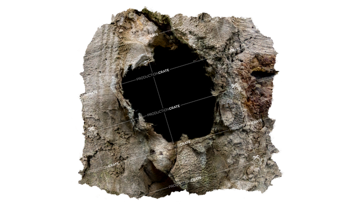 Broken Wall HD 7K Stock Image
