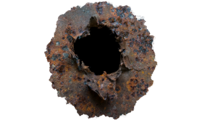 Download Stock Image: Bullet Hole HD 7K