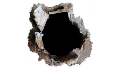 Download Stock Image: Bullet Hole HD 7K