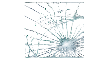 Download Stock Image: Bullet Hole Glass HD 7K