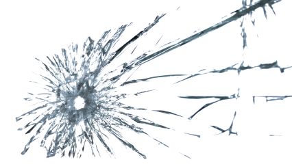 Download Stock Image: Bullet Hole Glass HD 7K