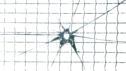 Download Stock Image: Bullet Hole Glass HD 7K