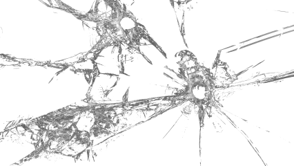 Download Stock Image: Bullet Hole Glass HD 7K