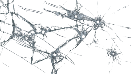 Download Stock Image: Bullet Hole Glass HD 7K