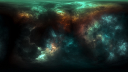 Download Stock Image: Space Nebula Environment HD 7K