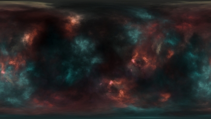 Download Stock Image: Space Nebula Environment HD 7K