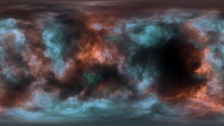 Download Stock Image: Space Nebula Environment HD 7K