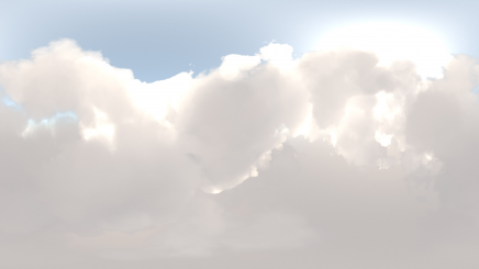 Download Stock Image: HDRI Aerial Clouds HD 7K