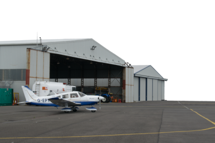 Download Stock Image: Airport Hangar HD 6K