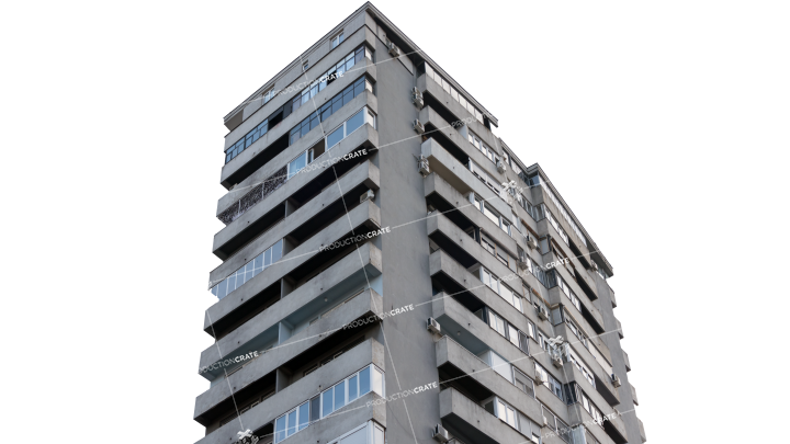 Building Apartment Structure HD 7K Stock Image