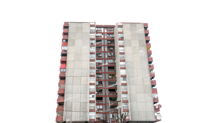 Building Apartment Structure HD 7K Stock Image