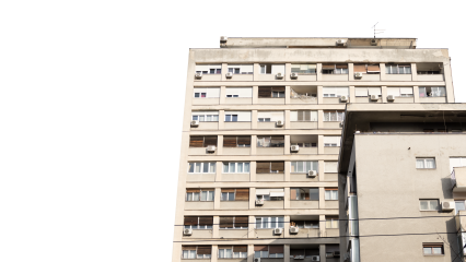 Download Stock Image: Building Apartment Structure HD 7K