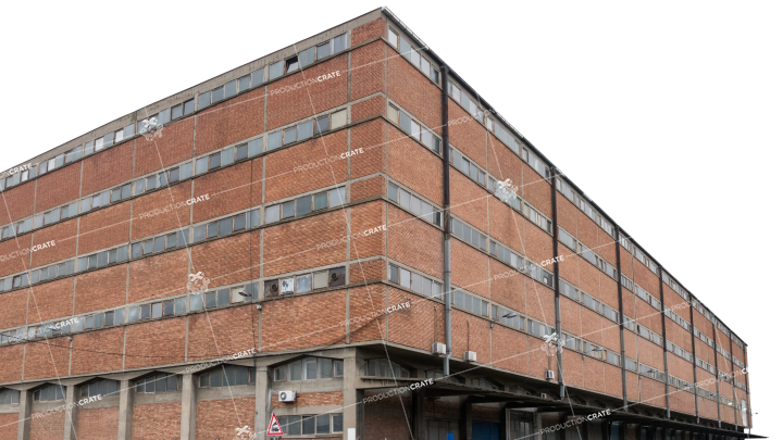 Building Industrial HD 7K Stock Image