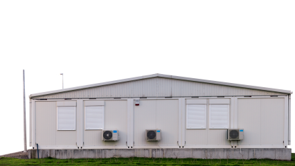 Download Stock Image: Building Industrial HD 7K