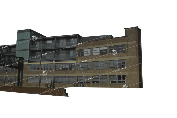Building Industrial HD 6K Stock Image