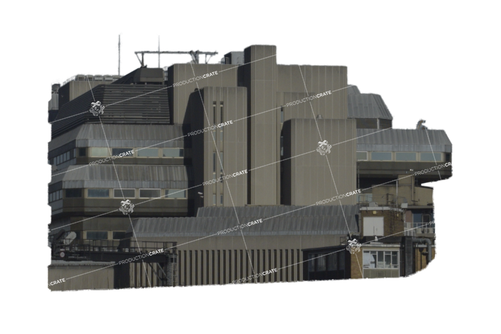 Building Industrial HD 6K Stock Image