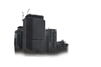 Download Stock Image: Building Offices 10 Overcast HD 6K