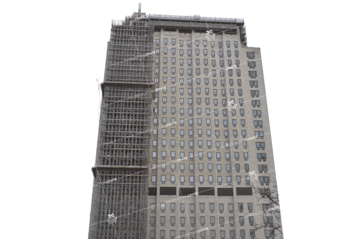 Building Offices 11 Overcast HD 6K Stock Image