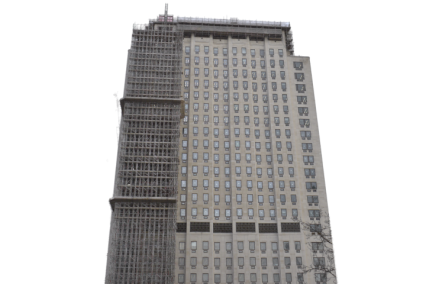 Download Stock Image: Building Offices 11 Overcast HD 6K