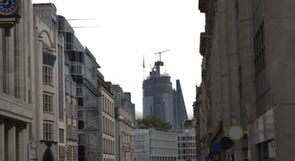Download Stock Image: City Street Backdrop HD 6K