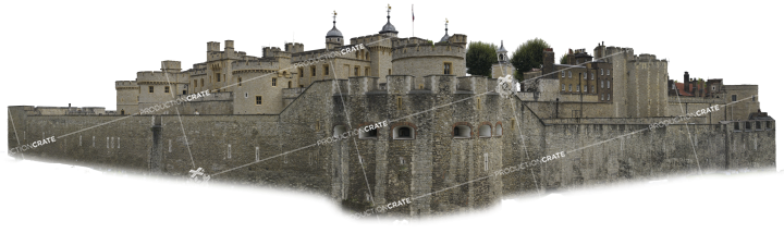 Grand Castle HD 11K Stock Image