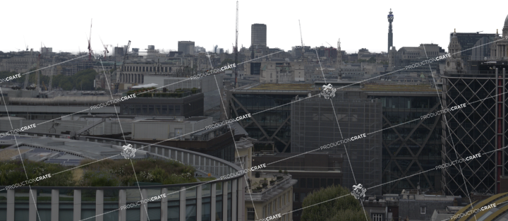 London City Skyline HD 6K Stock Image