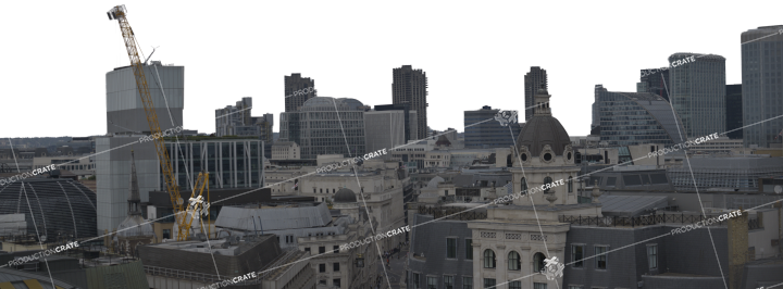 London City Skyline HD 9K Stock Image