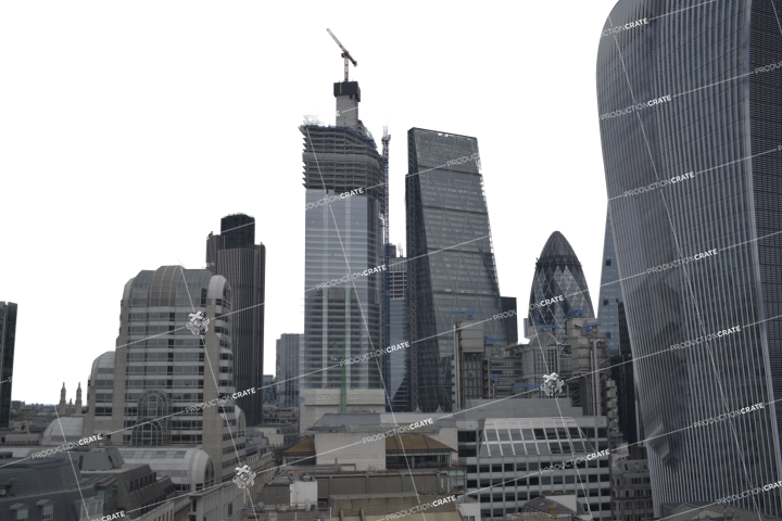 London City Skyline HD 6K Stock Image