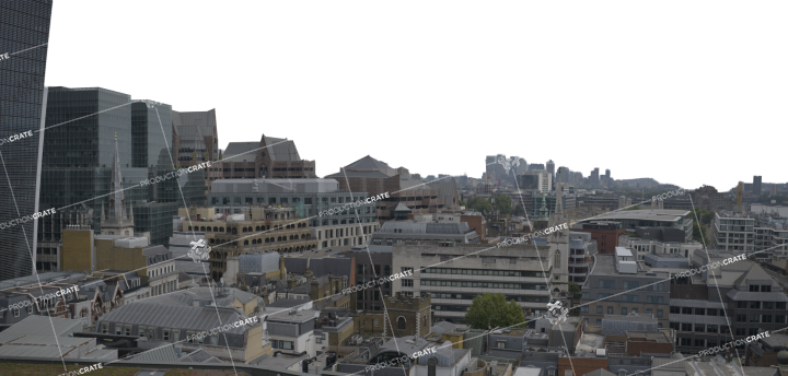 London City Skyline HD 8K Stock Image