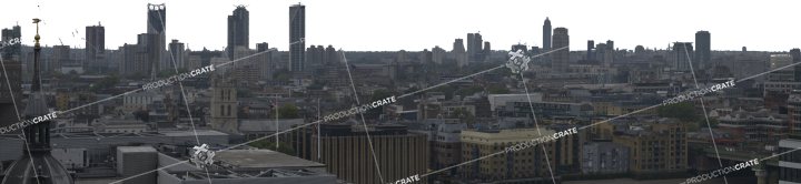 London City Skyline HD 10K Stock Image