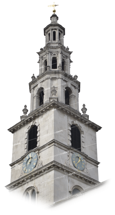 Stone Tower Spire HD 2K Stock Image