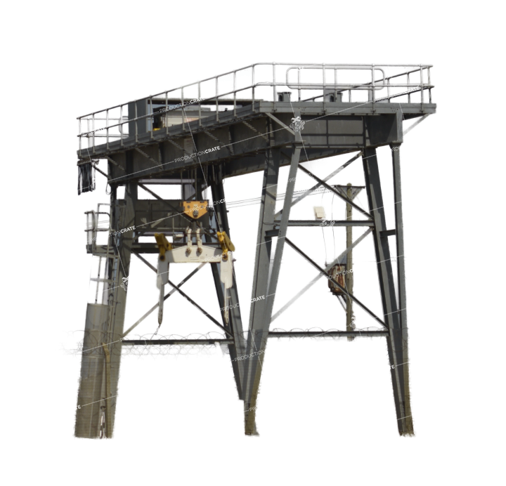 Industrial Crane Lift HD 2K Stock Image