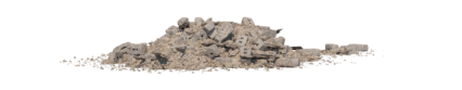 Download Stock Image: Debris Rubble Pile HD 3K