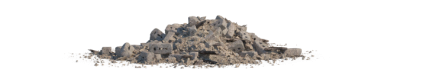 Download Stock Image: Debris Rubble Pile HD 3K