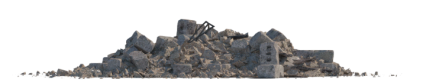 Download Stock Image: Debris Rubble Pile HD 3K
