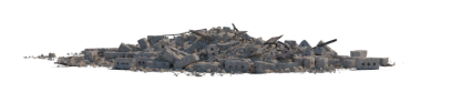 Download Stock Image: Debris Rubble Pile HD 3K