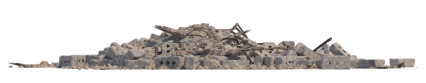 Download Stock Image: Debris Rubble Pile HD 3K