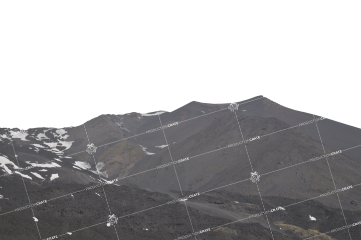 Black Terrain HD 6K Stock Image