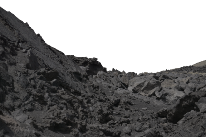 Download Stock Image: Black Terrain HD 6K