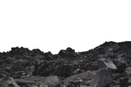 Download Stock Image: Black Terrain HD 6K
