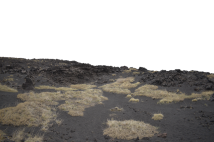 Download Stock Image: Black Terrain HD 6K
