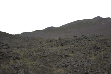 Download Stock Image: Black Terrain HD 6K