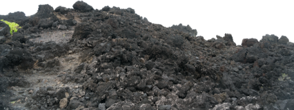 Download Stock Image: Black Terrain HD 8K